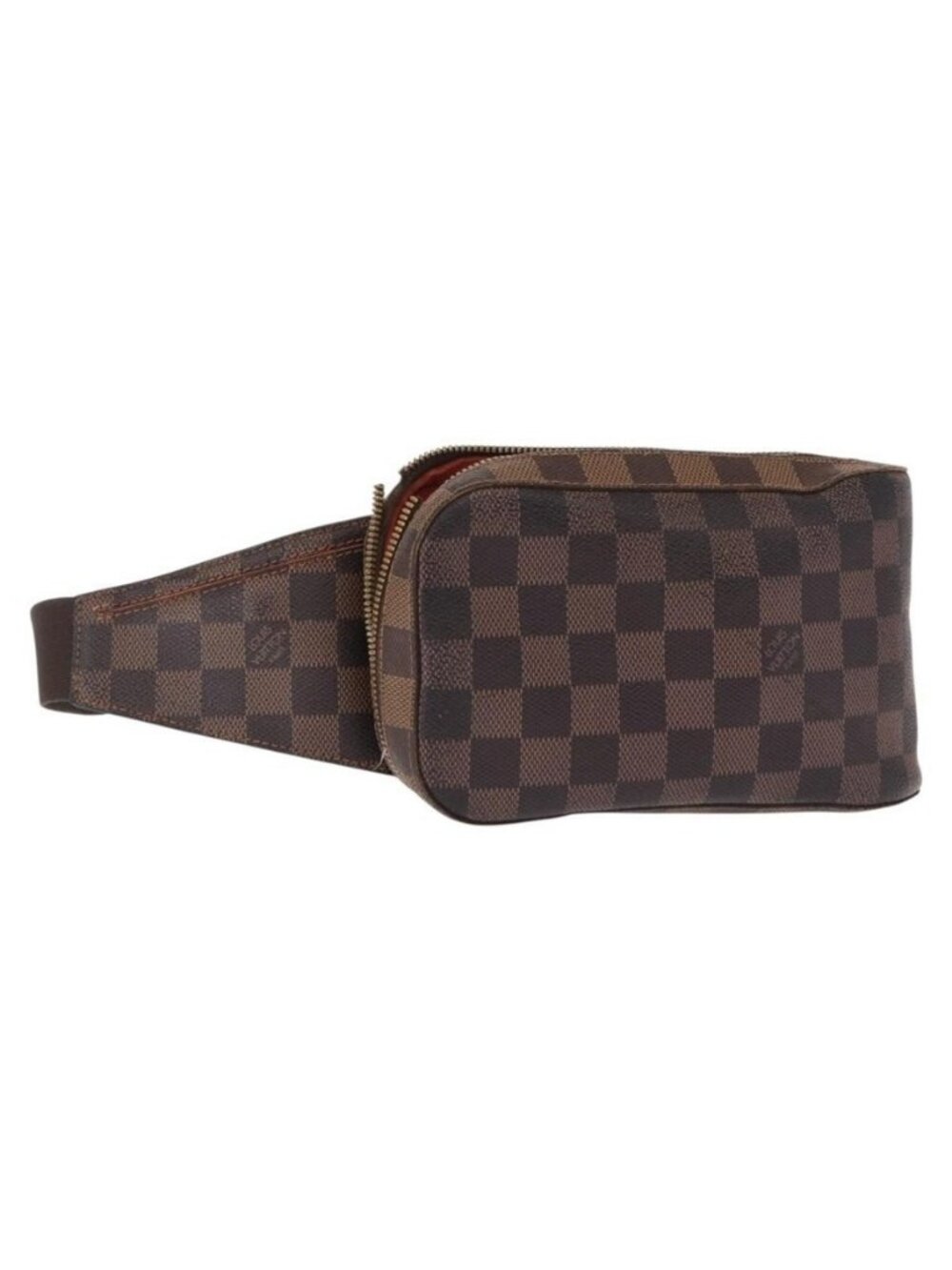 Authentic LOUIS VUITTON Damier Ebene Geronimos Shoulder Bag N51994 LV